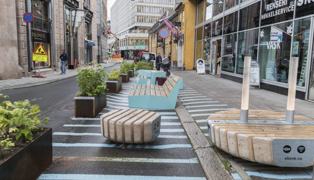 woonerf w Oslo